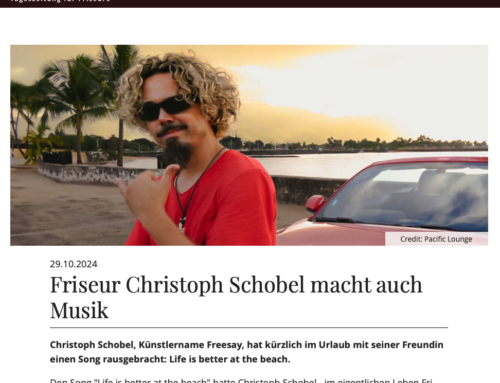 ImSalon: „Friseur Christoph Schobel macht auch Musik“